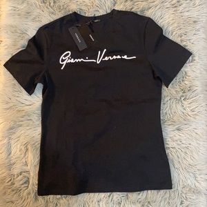 Black Versace Signature T-shirt